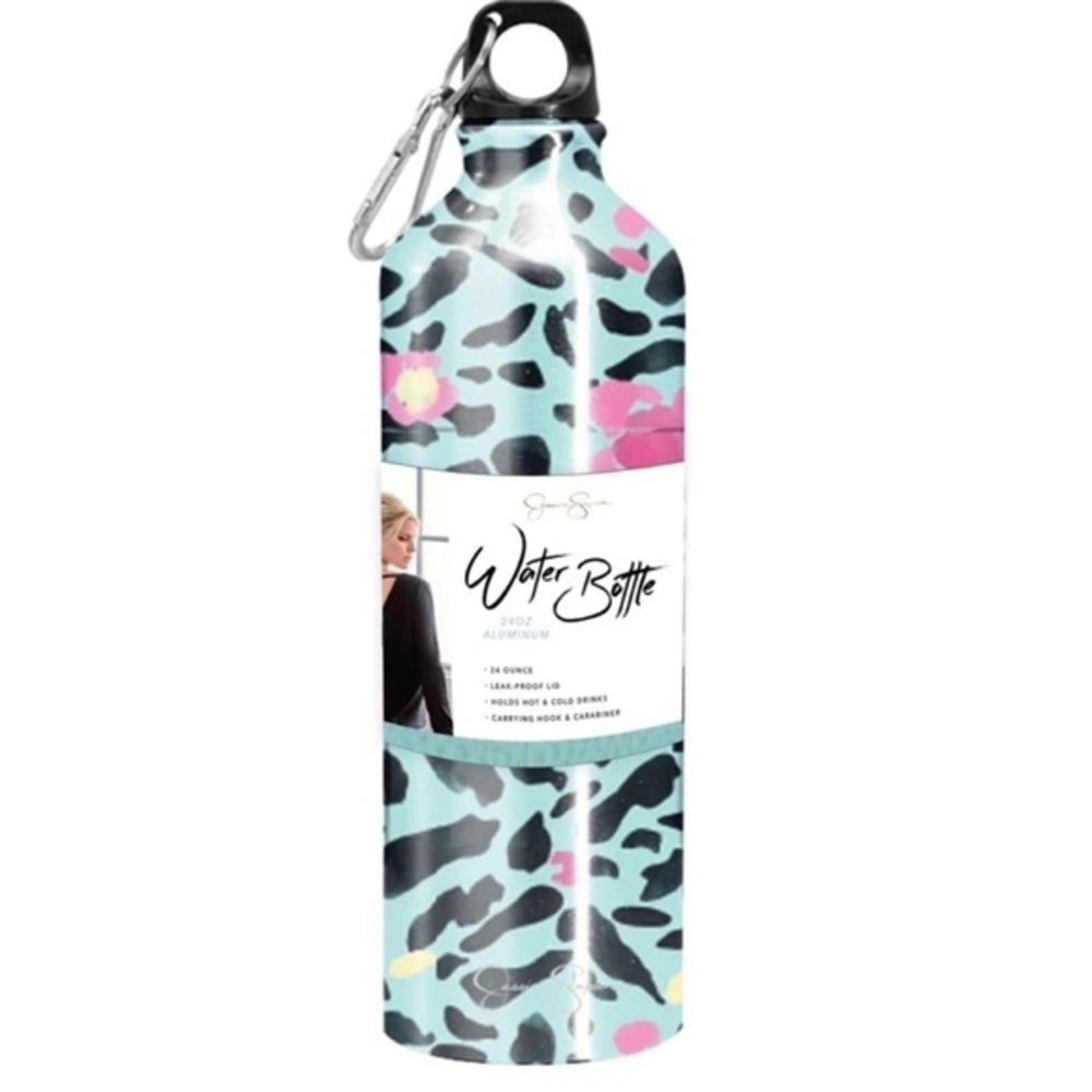 Jessica Simpson 24oz Cold and Hot Aluminum Water Bottle NWT - Picture 2 of 3